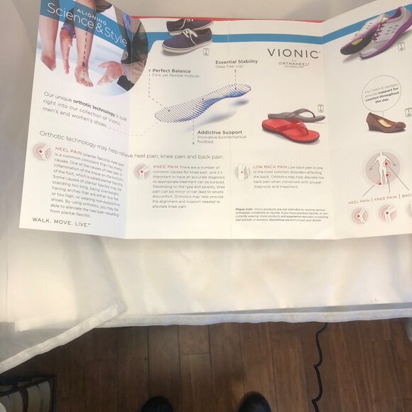 Vionic Amber Snake Skin Slingback adjustable Sandals Size 7 - Picture 10 of 10